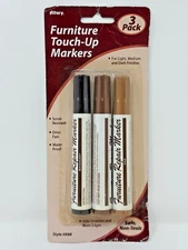 ALLARY Furniture Touch Up Markers Pack of 3 #866 - Dries Fast Water Proof - NOS