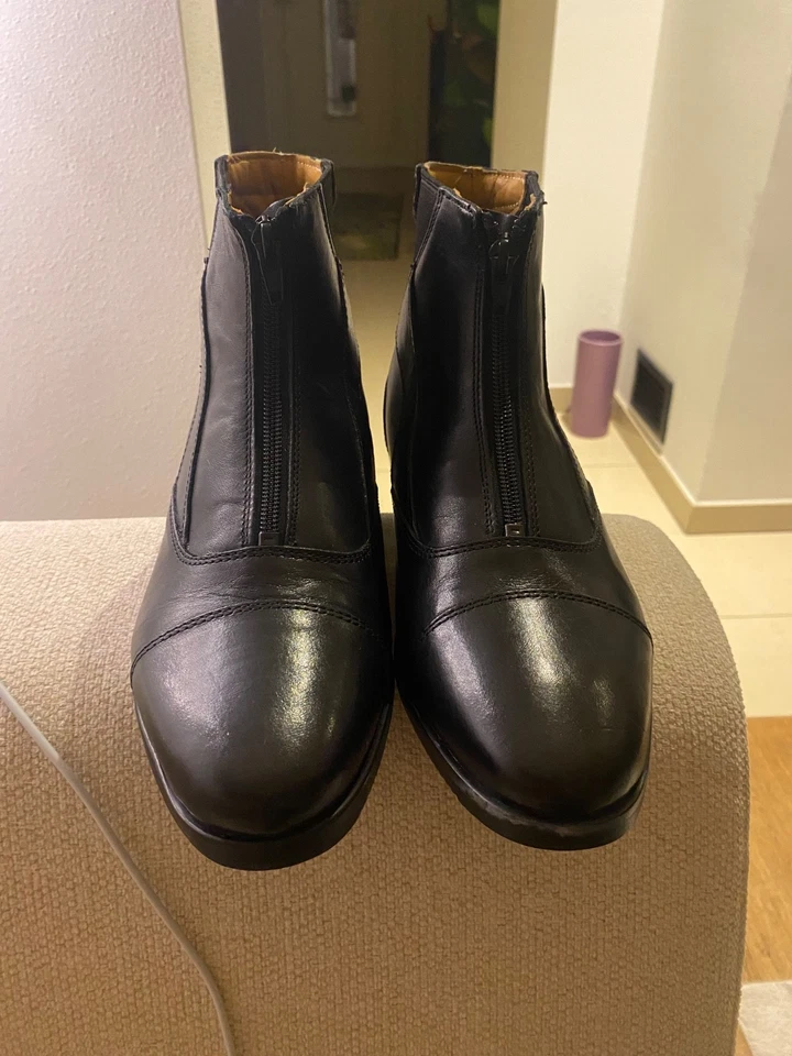 ego 7 Stiefeletten schwarz gr 38 neu