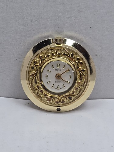 Womens Vintage Capri By Mepa Gold Tone Manual Wind Up Watch Pendant Works! Swiss