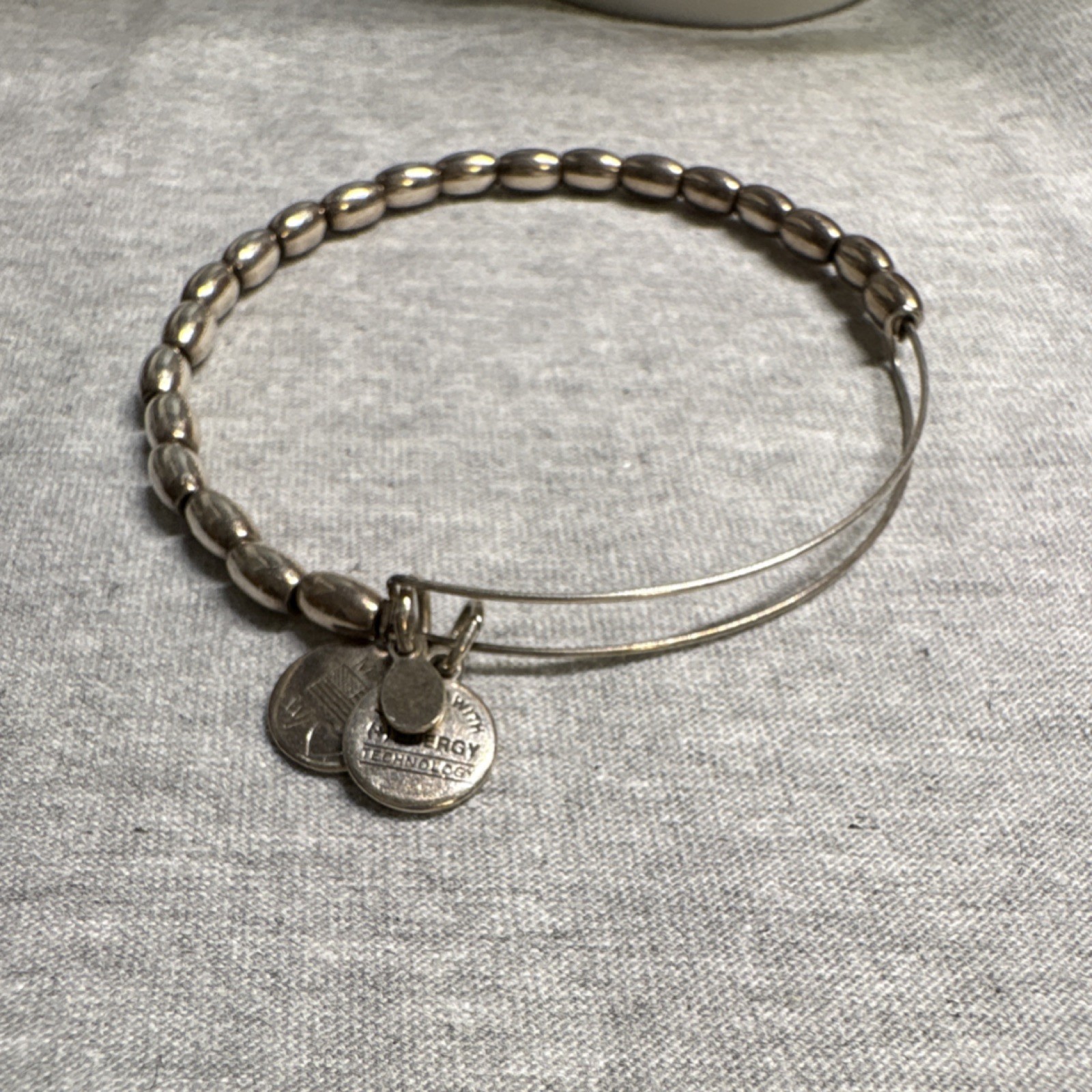 ALEX AND ANI Beaded Stackable Charm Bangle Bracel… - image 3