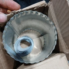 4 in. Flexible Duct and Sheet Connector Splice Collar Coupling Galvanized Steel