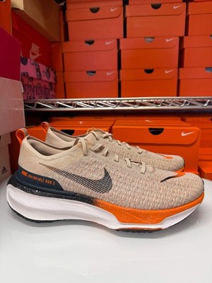 Nike Men's ZoomX Invincible Run Flyknit 3 Shoes Oatmeal Black