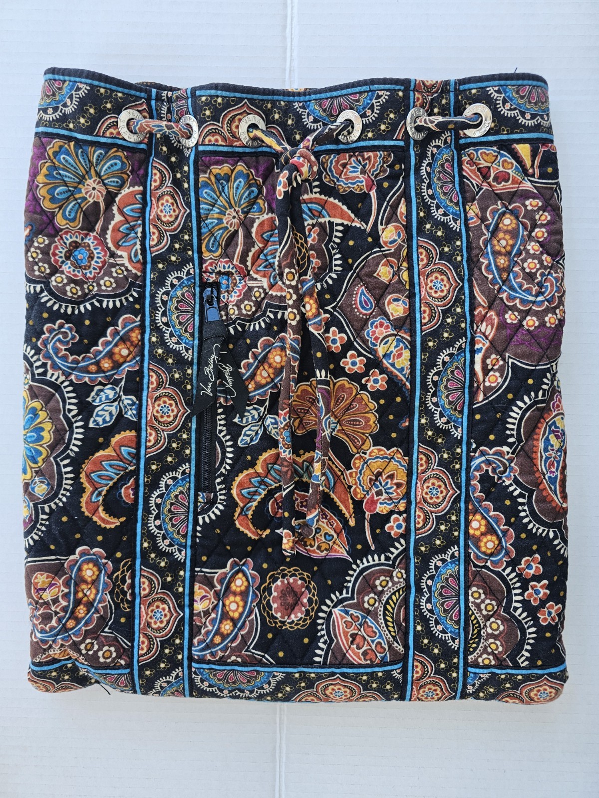 Vera Bradley Drawstring Backpack Kensington Quilted