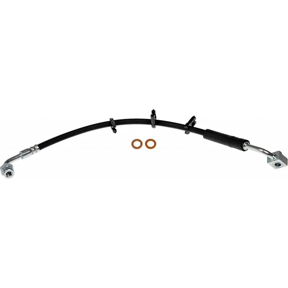Manguera hidráulica de freno para Ford E-350 Club Wagon 2003-2005 | Negra | Manguera flexible Foto 2 de 4