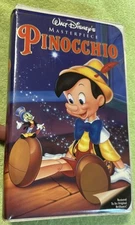 Walt Disney's Masterpiece Pinocchio (VHS, 1993) Clamshell