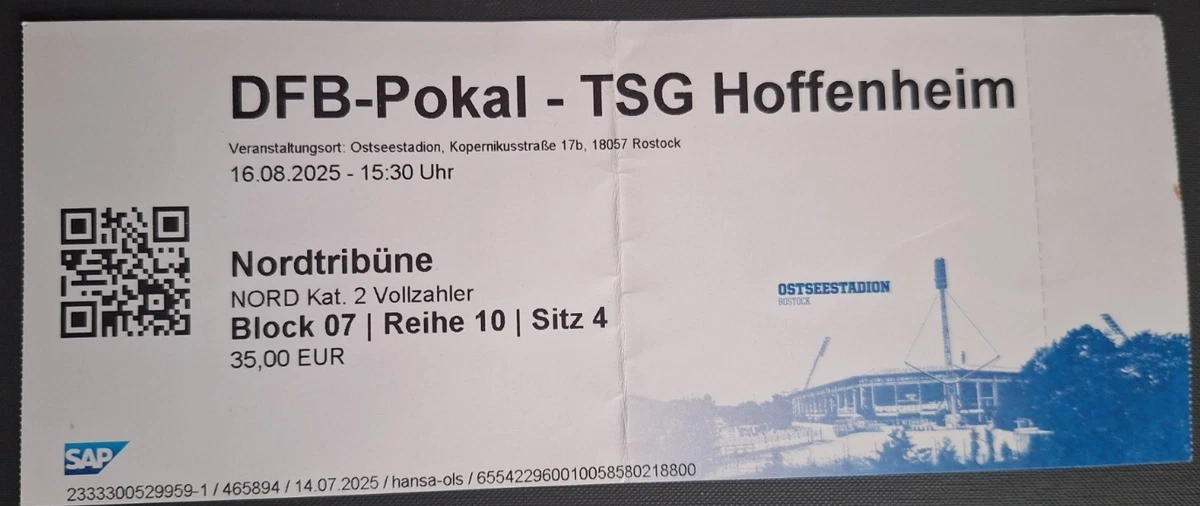 F.C. Hansa Rostock Tickets | Karten für F.C. Hansa Rostock 2026