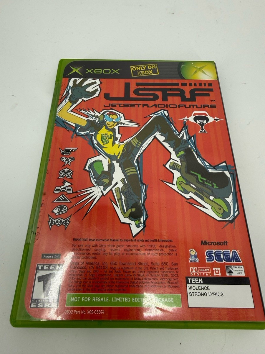 JSRF: Jet Set Radio Future (Microsoft Xbox, 2002) for sale online