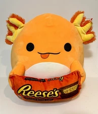 Zuru Snackles Reeses Axolotl Super Sized 14" Plush Squishy Stuffed Toy Pillow