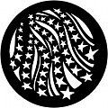 DHA238-268 Metal Gobo Stars  Stripes 2 for High End Systems Cyberlight Scanner