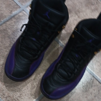 #ad Jordan Air Jordan 12 Retro Field Purple Black Gold 2023 CT8013 057 $240.00