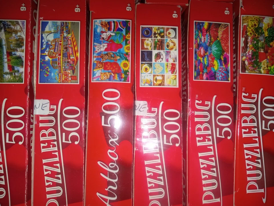 Lote de 18 rompecabezas surtidos de un ávido coleccionista abiertos y sin probar Foto 3 de 4