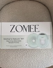 Zomee Mother's Nature W1 Warming Wearable Breast Pump Hospital-Grade BPA-Free