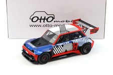 1:18 Otto Mobile OT1175 Renault 5 Turbo 3E E-Tech Metal Blue 2023