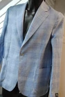 BARBA NAPLES TAILORED HANDMADE LINEN + WOOL 795.00 COTTON SH-38 HERE