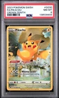 2023 POKEMON SWORD & SHIELD CROWN ZENITH #GG30 FULL ART/PIKACHU PSA 8