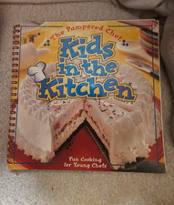 The Pampered Chef KIDS IN THE KITCHEN Cookbook Spiral Bound Paperback