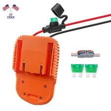 Battery Adapter For AEG DIY Power Wheels Adapter For Ridgid 18V Dock Connector f