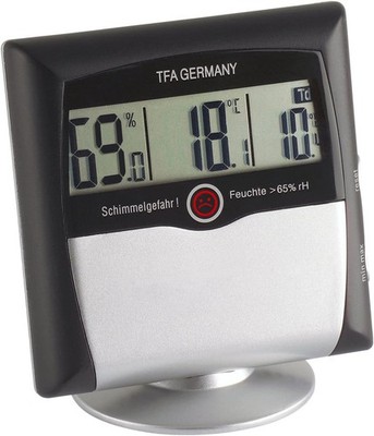 TFA Dostmann Comfort Control digitales Thermo-Hygrometer, 30.5011, mit