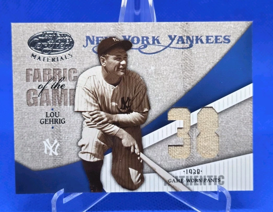 Leaf Lou Gehrig Baseball Sports Trading Card Singles for sale | eBay