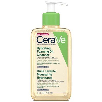 CeraVe Feuchtigkeitsspendendes Schäumendes Waschöl 236 ml ist ein Pflegeprodukt,