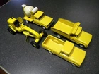 60's Tonka No. 110 Contractor Set Grader, Dump, Cement Mixer, Pickup  "NM"