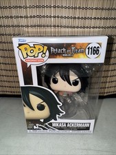 Funko Pop! Figura Vinilo Animation Attack on Titan - Mikasa Ackermann #1166