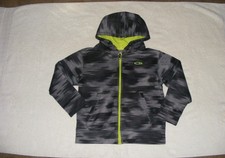 Champion Black/Gray Zip-Up Hoodie - Size 6/7