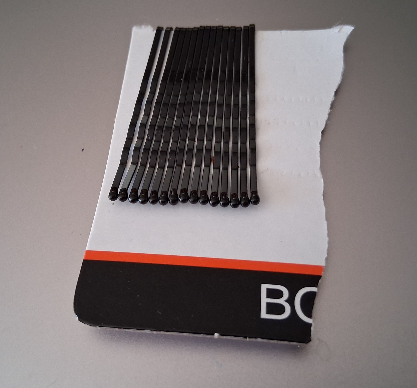 Black Bobby Pins for Hair - Strong Grip & Stylish Hold