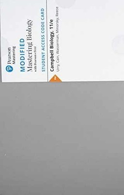 Modified MasteringBiology with Pearson eText -- - Misc. Supplies - New a