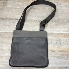 BORSA MESSENGER EMPORIO ARMANI PICCOLA PELLE NERA NUOVA CON ETICHETTE YLWZV Y4M055