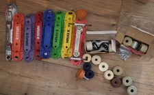 Rollerskate Or SkateBoard  Parts. 7 Sunlite 2 Rollerskate  Plates. All In The $.