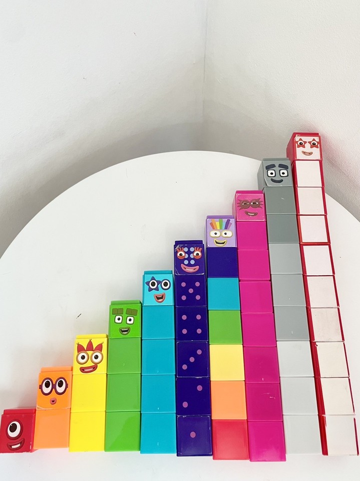 Number Blocks / Numberblocks Cbeebies Click And Count Cubes 1-10 | eBay