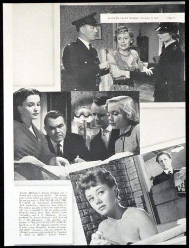RUNAWAY BUS * THE CONQUEST OF EVEREST * AN INSPECTOR CALLS 1954 KINE PAGES - Bild 7 von 12