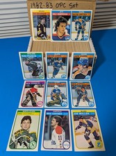 1982-83 O-Pee-Chee Hockey Complete Set  Mid-Low Grade Mix .... #7A