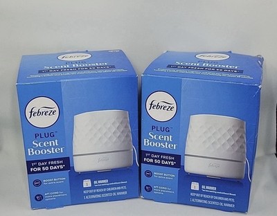 2pk Febreze PLUG Scent Booster   Air Freshener  Continuous Scent Device Diffuser