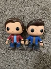 Funko Pop Television Supernatural Lot #93 & #94 Sam & Dean Winchester (No boxes)