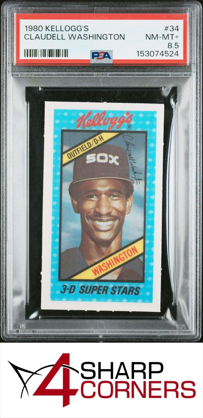 1980 Claudell Washington #34