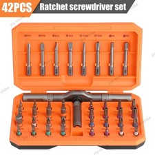 42 in 1 Magnetic Screwdriver Set, DIY Ratchet Screwdriver Set Multi Bit Magnetic