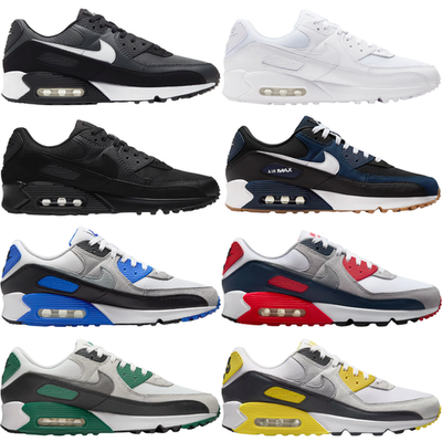 Nike Air Max 90 Men Sneaker Shoe Size 7-14 New Colors New in Box