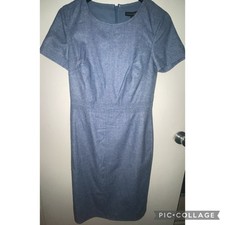 Banana Republic Women's Light Blue Dress Size 4 Brand New