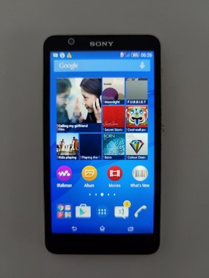 Sony Xperia E4 weiß entsperrt Single SIM 8GB 5,0'' Android Smartphone