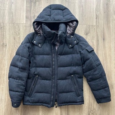Moncler Men's Navy Montgenevre Hooded Down Jacket from JPN