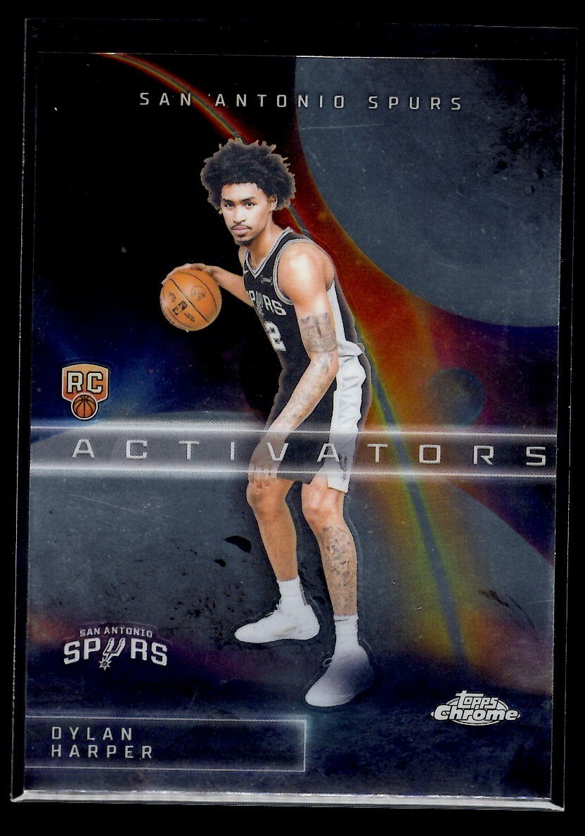 2025-26 Topps Chrome Basketball - Dylan Harper Activators Insert #AC-12 (RC)