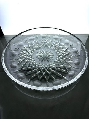 Rogaska Gallia - Round Serving Platter, 12''