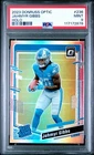 Jahmyr Gibbs 2023 Panini Donruss Optic #236 Holo Prizm (RC) PSA Mint 9