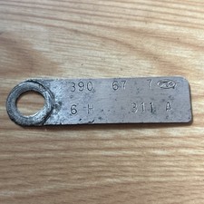 1967 Ford 390 Engine Tag 1967 Ford 390 Engine Tag