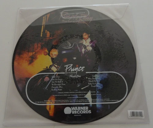 PRINCE ~ PURPLE RAIN ~ LIMITED EDITION 12" VINYL LP PICTURE DISC