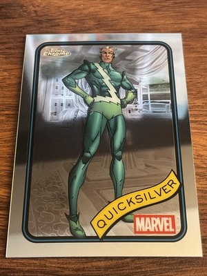 Topps Chrome Marvel Comics 2025 QuickSilver #121 Base Card