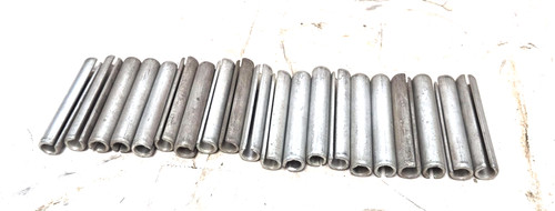 SLOTTED SPRING PINS(LOT 20) 1/2"-DIA 3"L 0.5"-0.51"H-D 0.094"T 27,000LBF