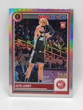 2023-24 Panini Nba Hoops Premium Stock - Seth Lundy #206 Silver Prizm (RC)